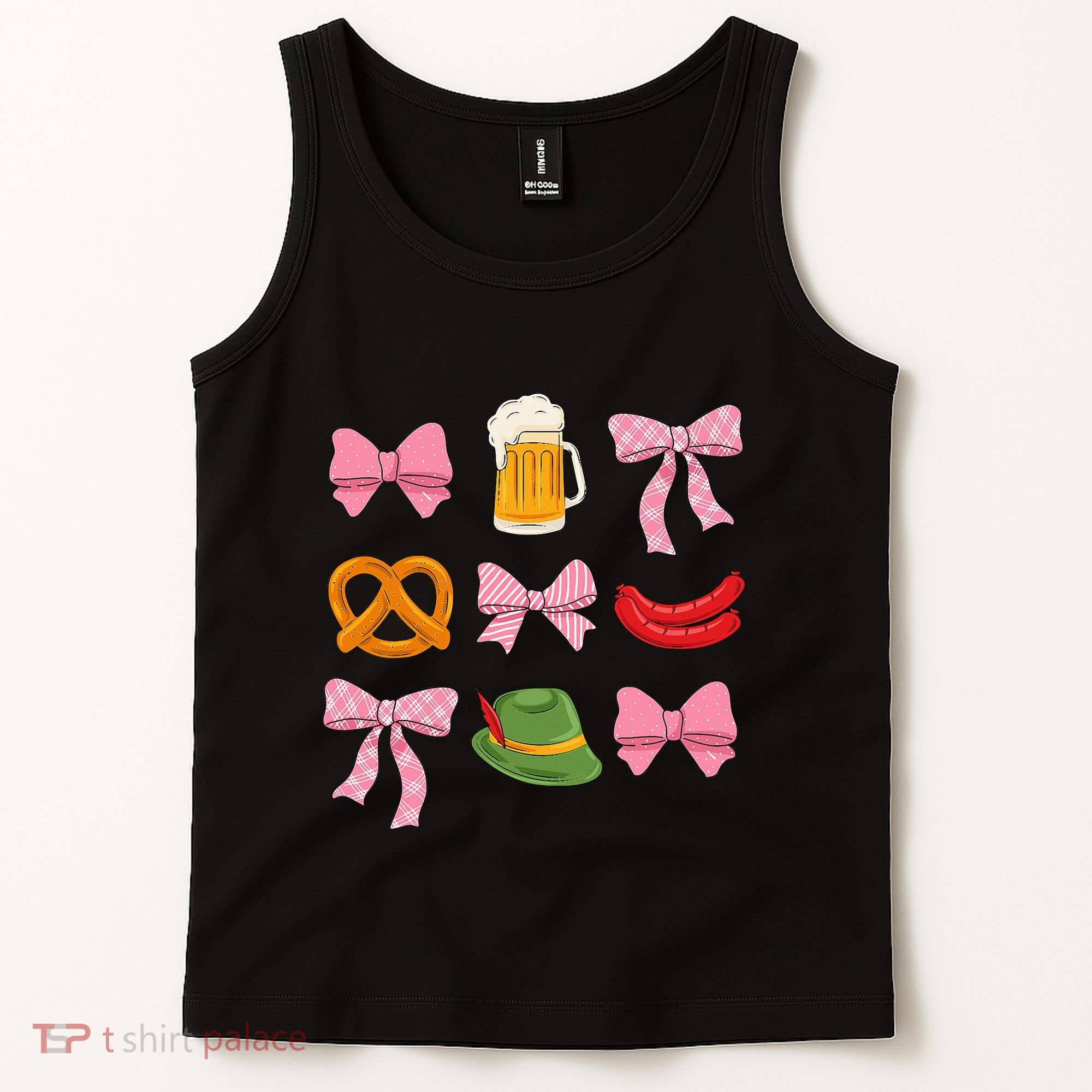 Oktoberfest Beer Festival Prost German Coquette Aesthetic Tank Top