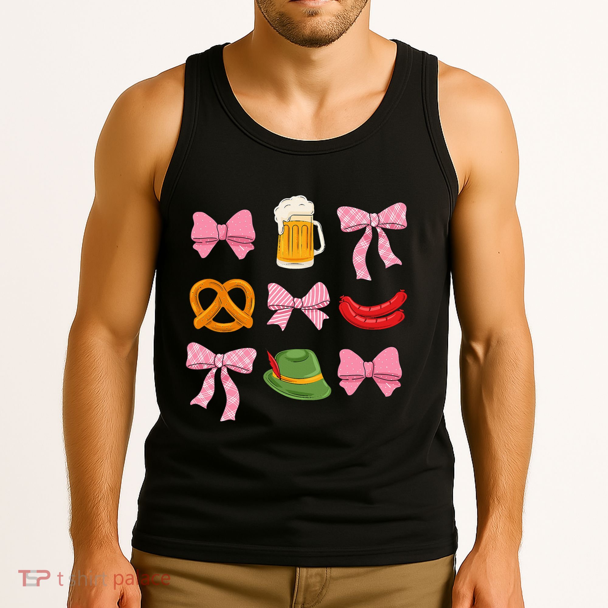 Oktoberfest Beer Festival Prost German Coquette Aesthetic Tank Top