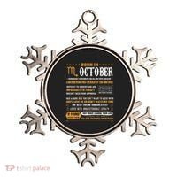 October Birthday Gifts Born In October Scorpio Ornament thumb 0
