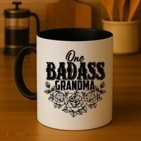 One Badass Grandma Coffee Mug thumb 4