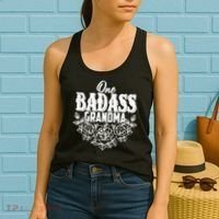 One Badass Grandma Women's Tank Top thumb 2