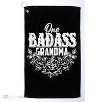 One Badass Grandma Golf Towel thumb 0