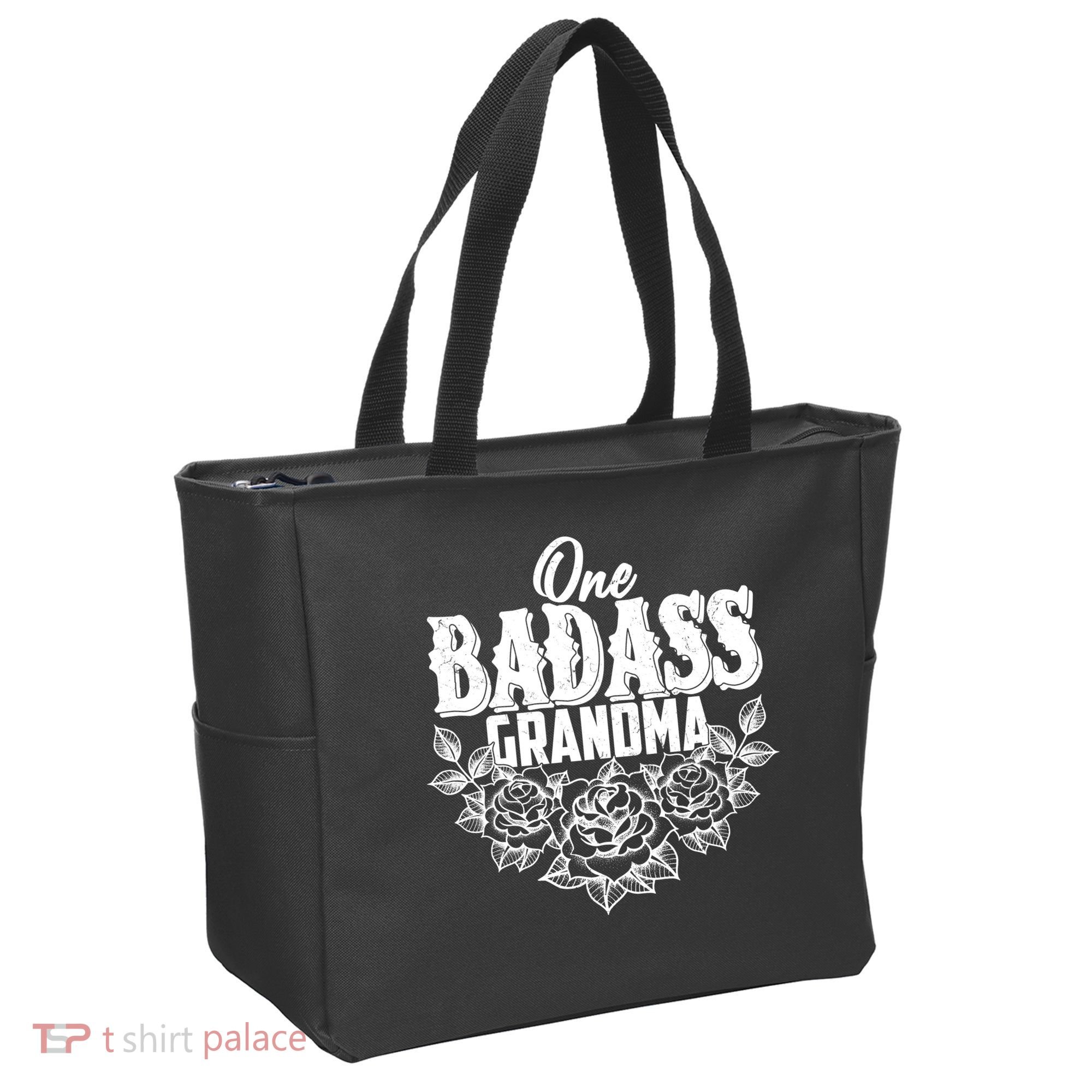 One Badass Grandma Tote Bag