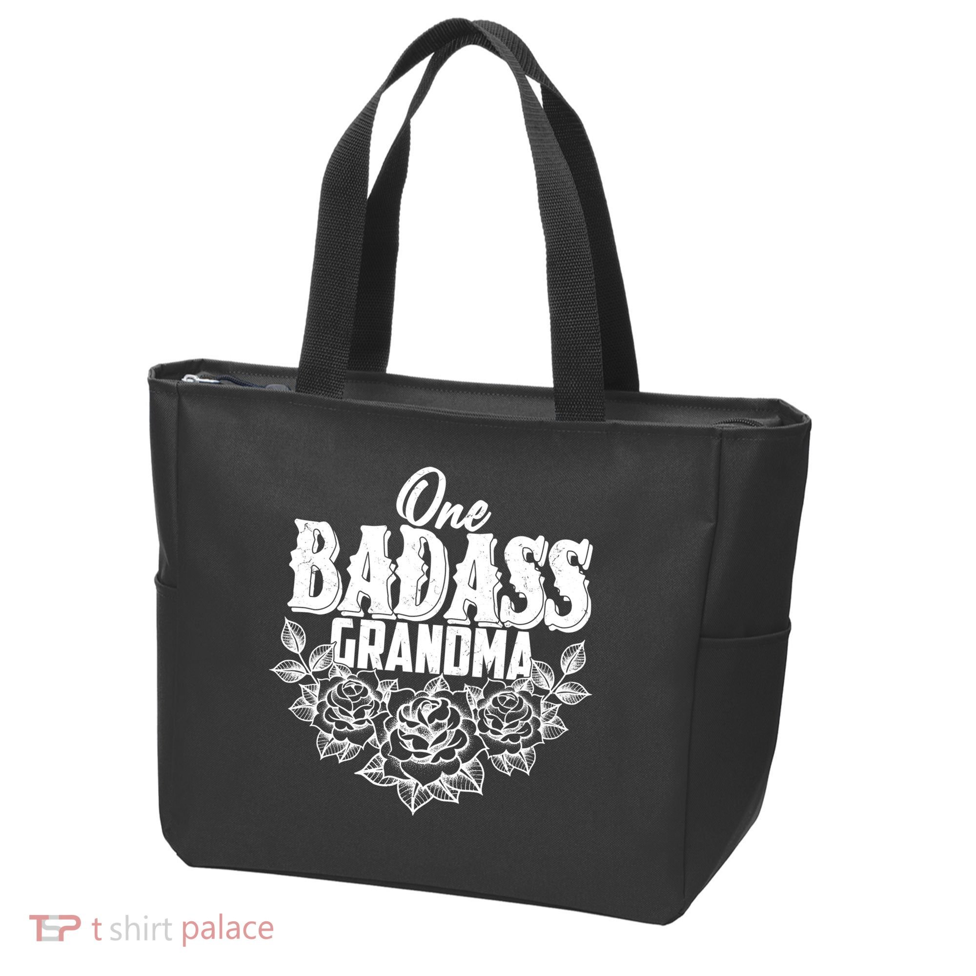 One Badass Grandma Tote Bag