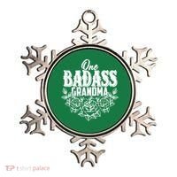 One Badass Grandma Ornament thumb 0