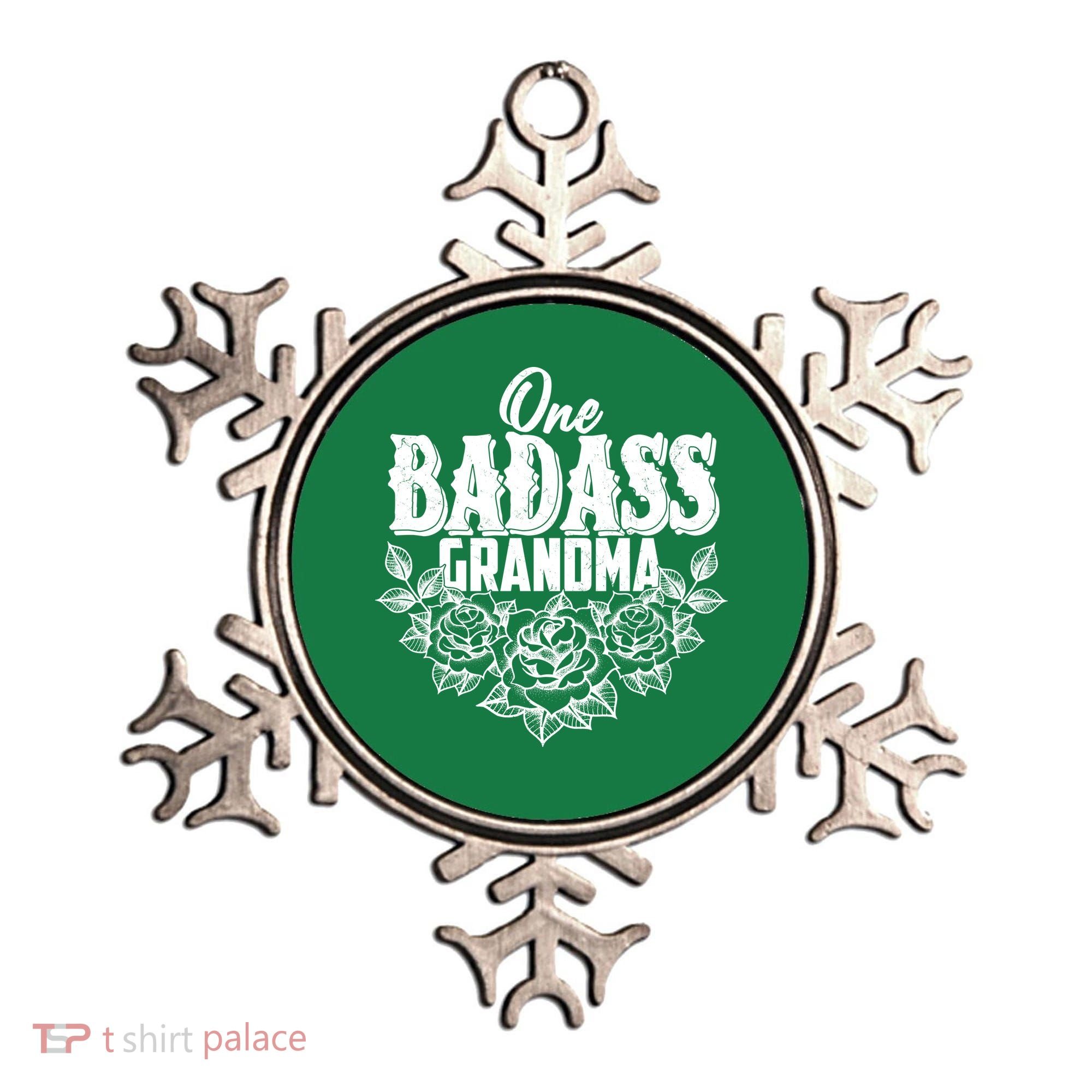 One Badass Grandma Ornament