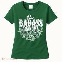 One Badass Grandma Women's T-Shirt thumb 0