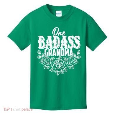 One Badass Grandma Kids T-Shirt