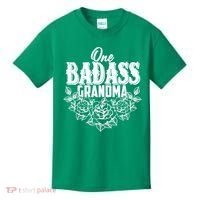 One Badass Grandma Kids T-Shirt thumb 0