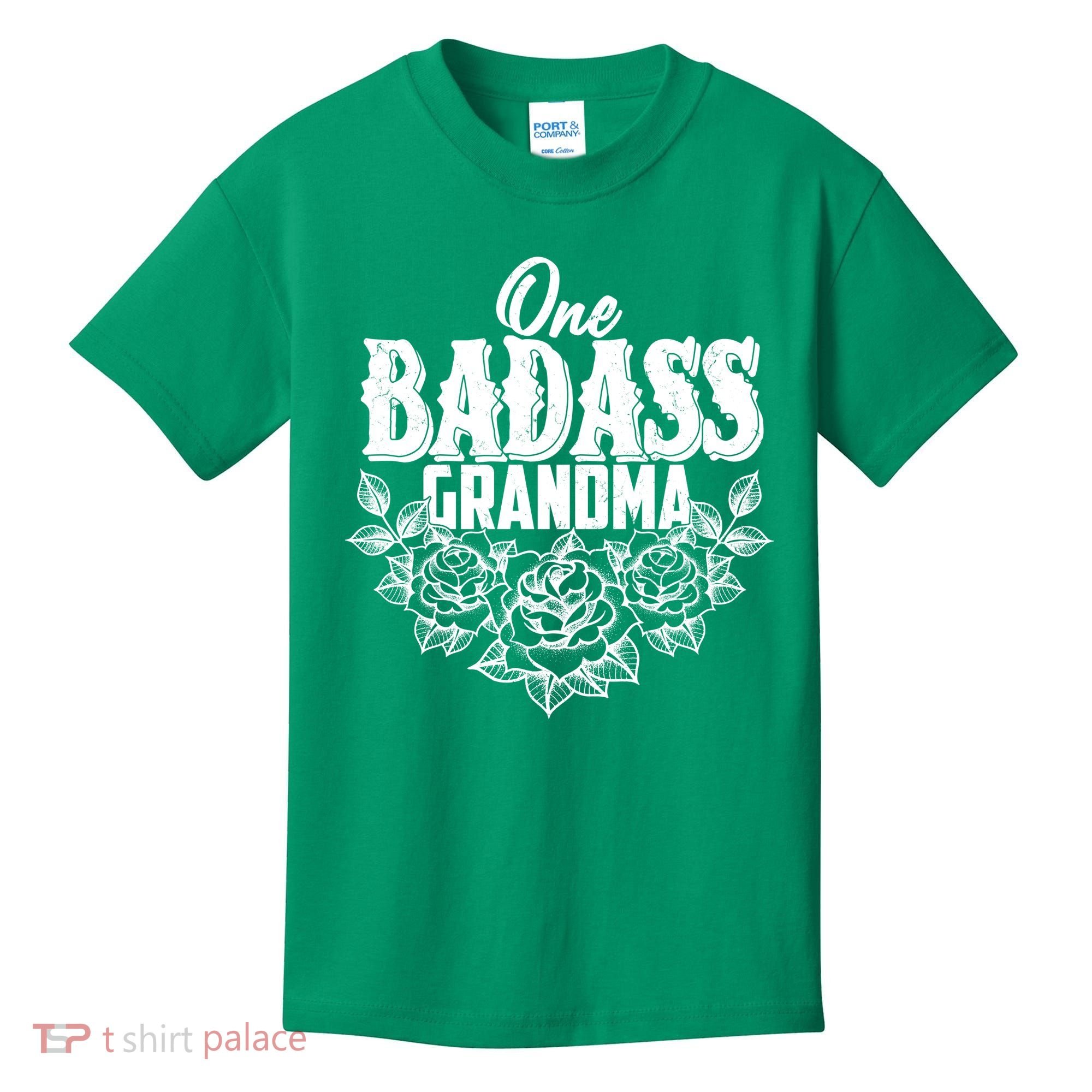 One Badass Grandma Kids T-Shirt