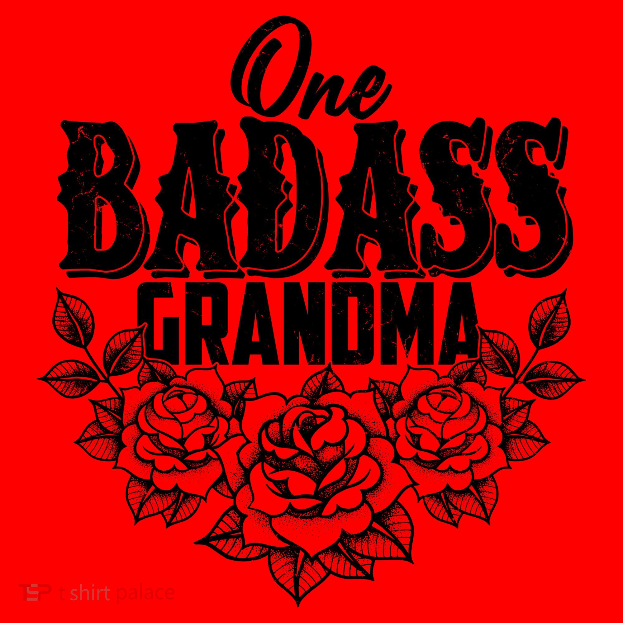 One Badass Grandma Santa Hat