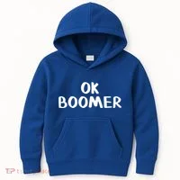 Ok Boomer Gift Kids Hoodie thumb 0