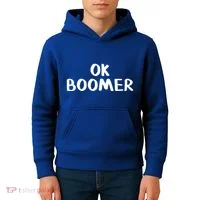 Ok Boomer Gift Kids Hoodie thumb 4