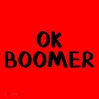 Ok Boomer Gift Santa Hat thumb 1