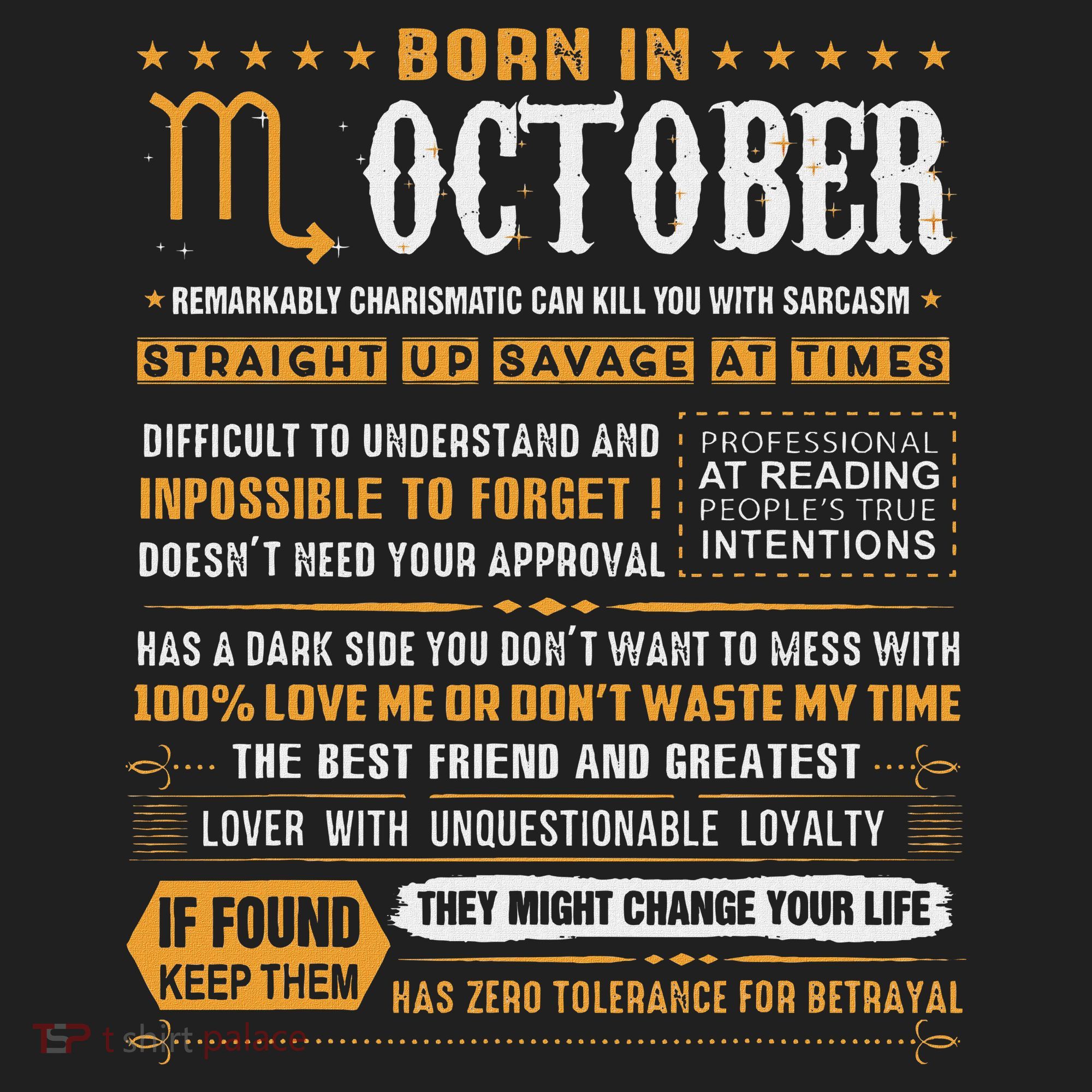 October Birthday Gifts Born In October Scorpio Beanie