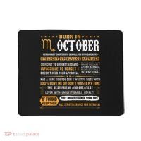 October Birthday Gifts Born In October Scorpio Mousepad thumb 0