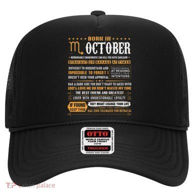 October Birthday Gifts Born In October Scorpio Hat
