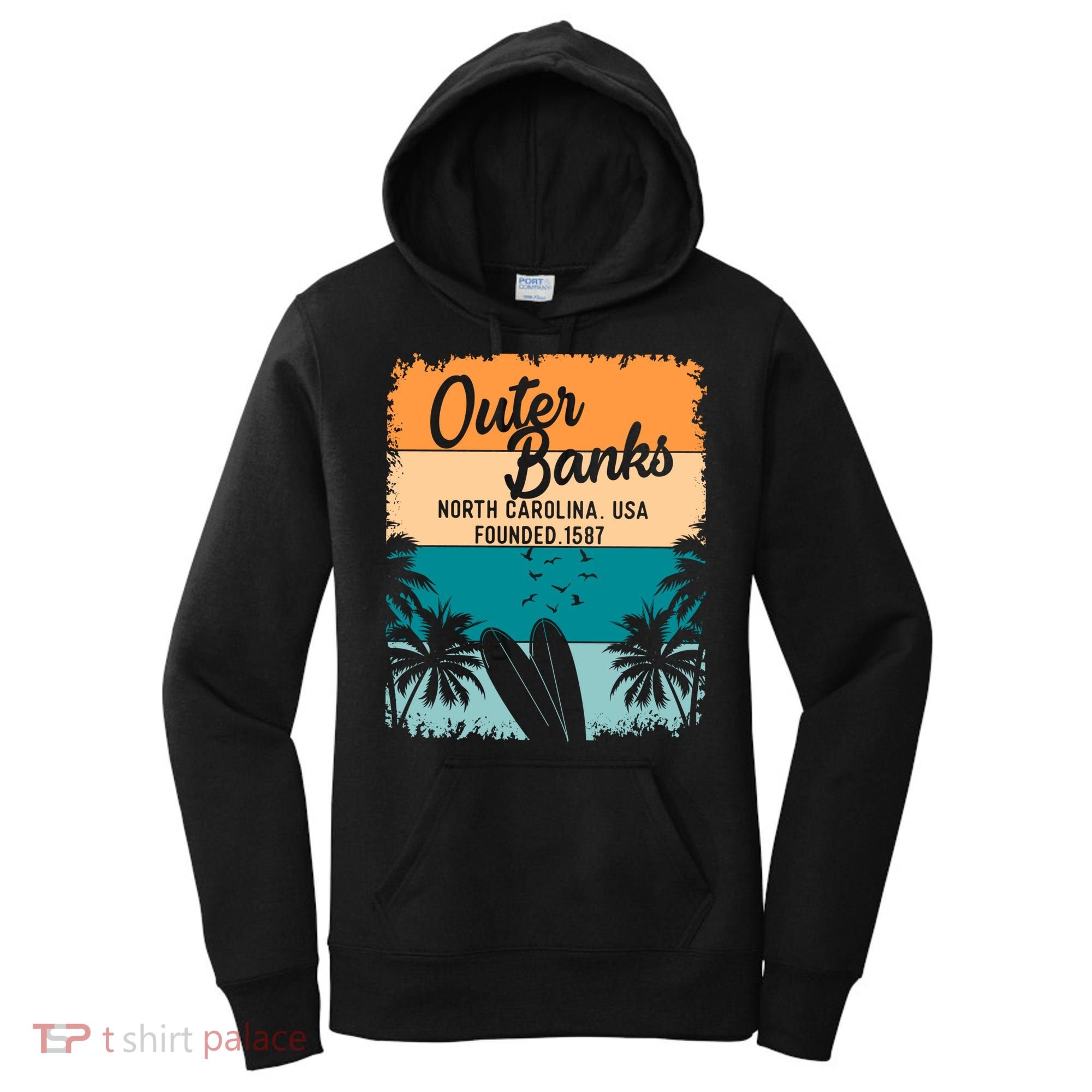 Outer Banks Gift Men Women Kids Obx North Carolina Nc Gift Women's Hoodie