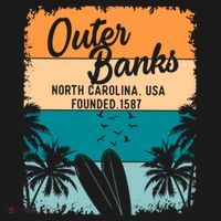 Outer Banks Gift Men Women Kids Obx North Carolina Nc Gift Baby Bodysuit thumb 2