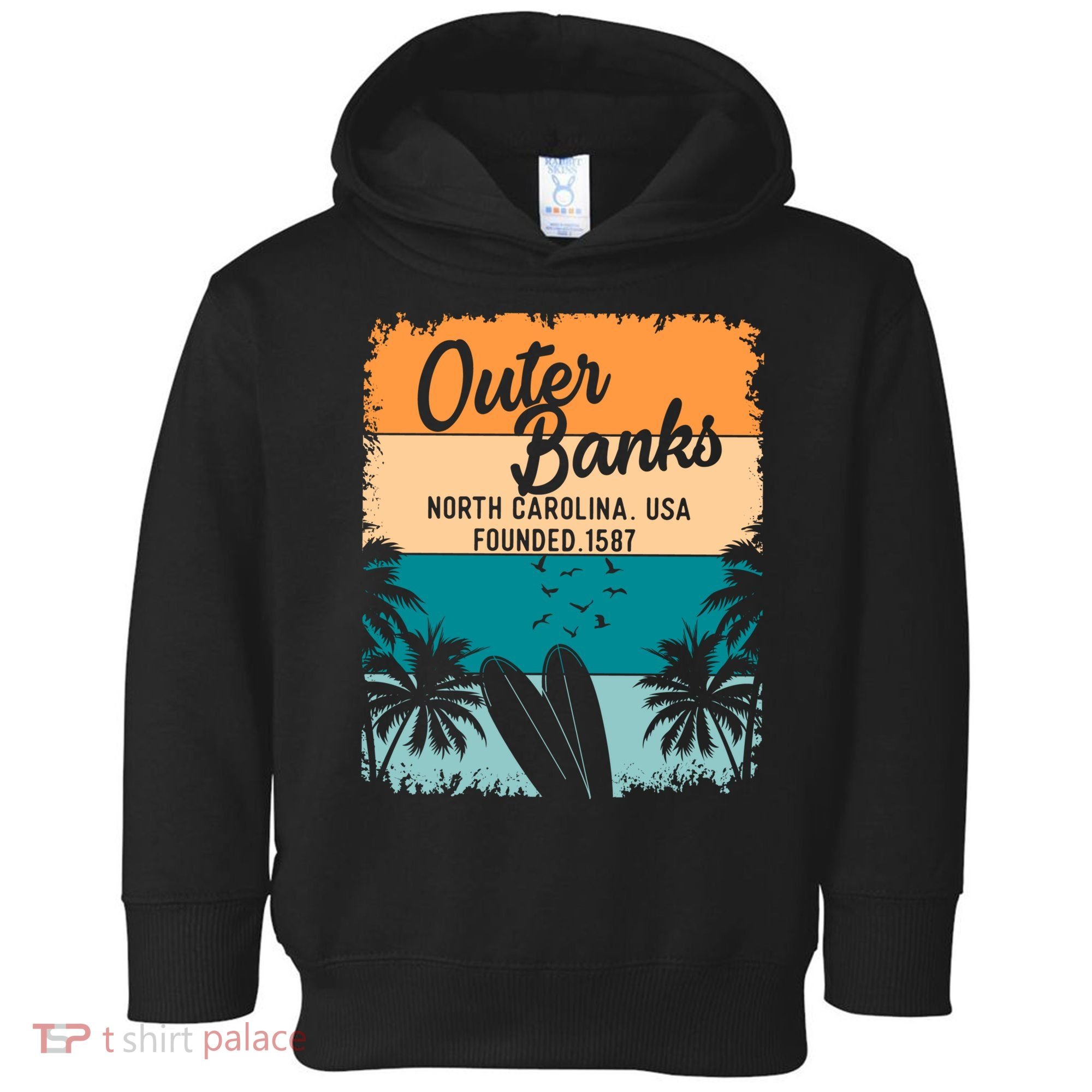 Outer Banks Gift Men Women Kids Obx North Carolina Nc Gift Toddler Hoodie