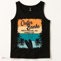 Outer Banks Gift Men Women Kids Obx North Carolina Nc Gift Tank Top thumb 2