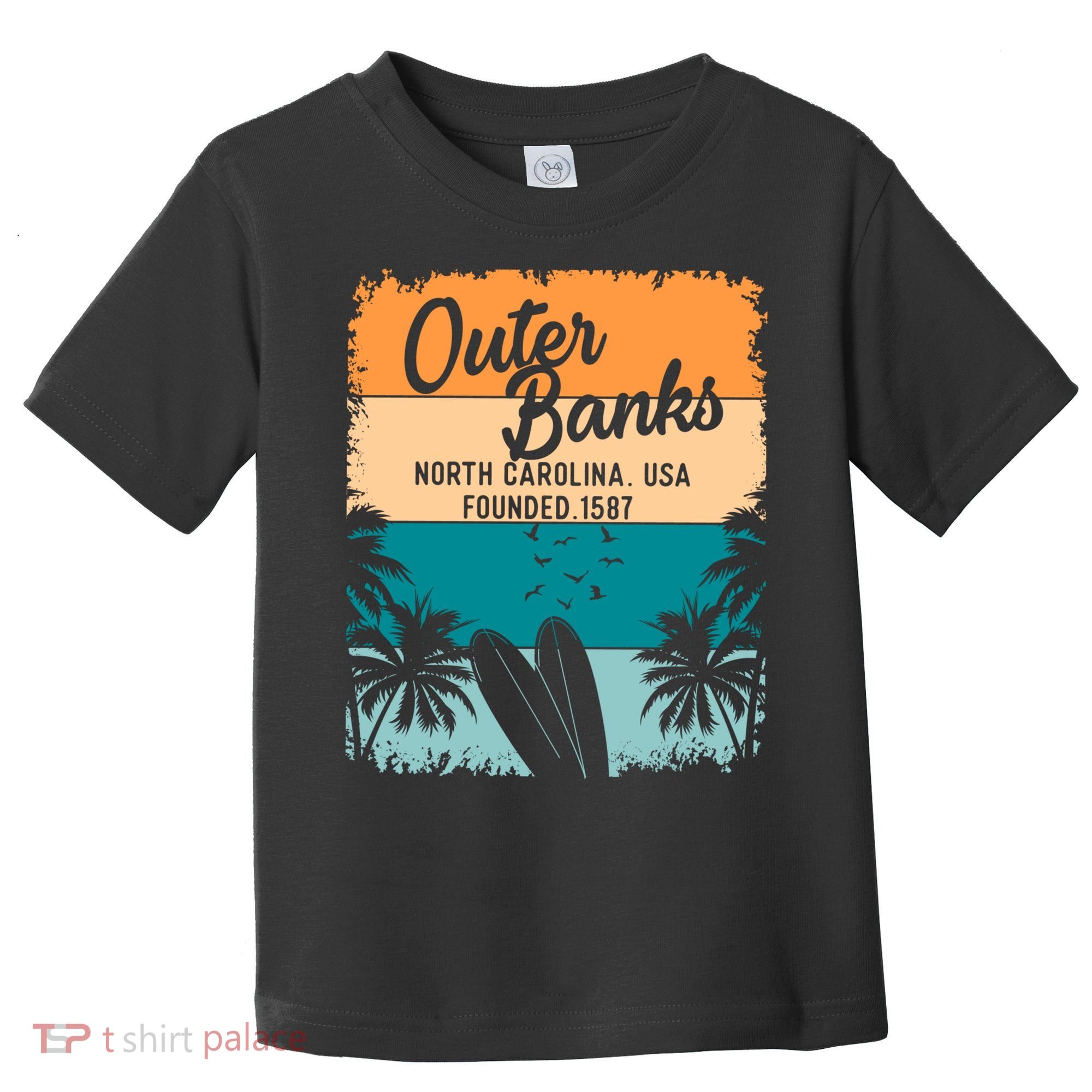 Outer Banks Gift Men Women Kids Obx North Carolina Nc Gift Toddler T-Shirt