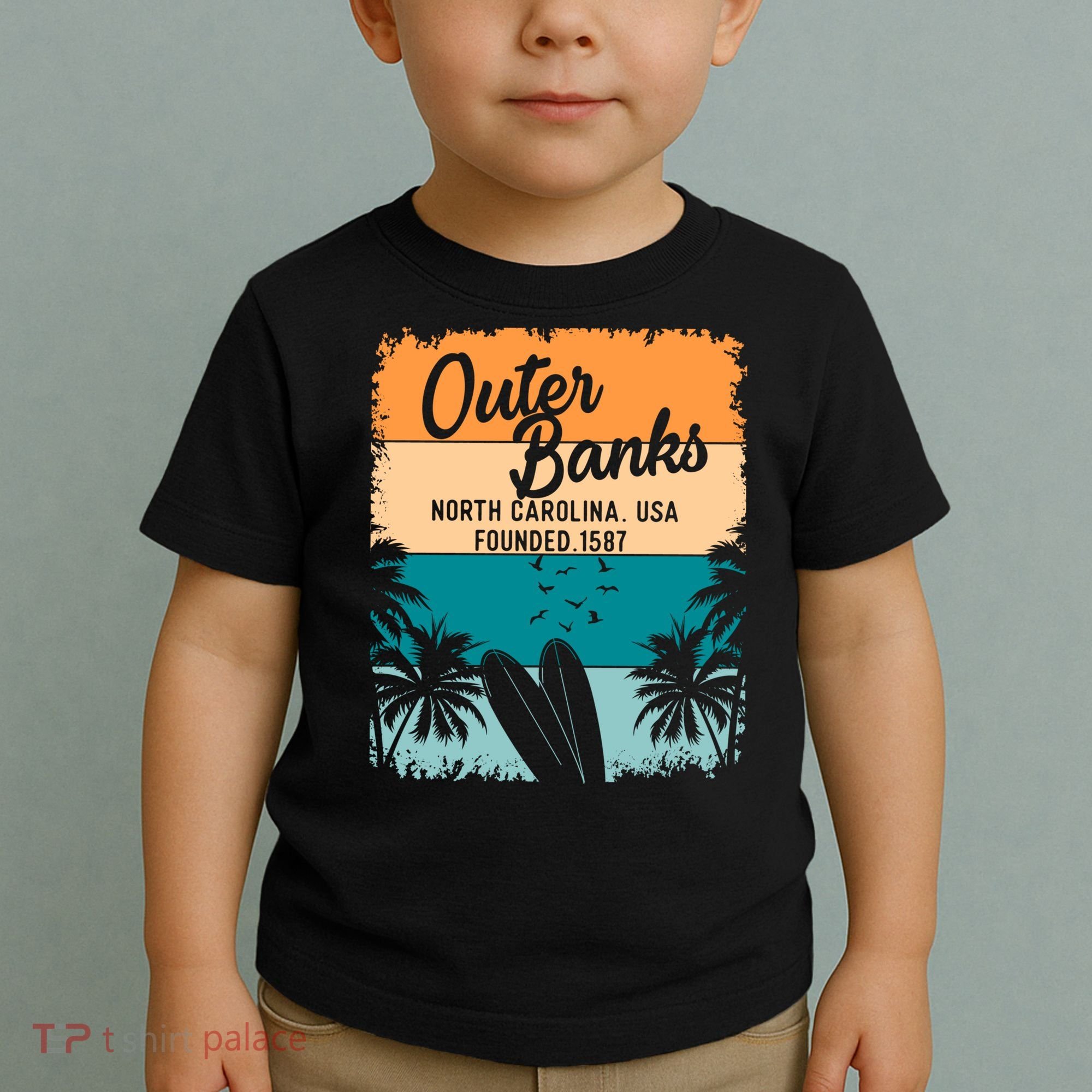Outer Banks Gift Men Women Kids Obx North Carolina Nc Gift Toddler T-Shirt