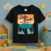 Outer Banks Gift Men Women Kids Obx North Carolina Nc Gift Toddler T-Shirt thumb 3