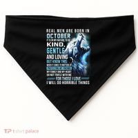 October Birthday Gift USA-Made Doggie Bandana thumb 0