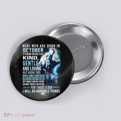 October Birthday Gift Button
