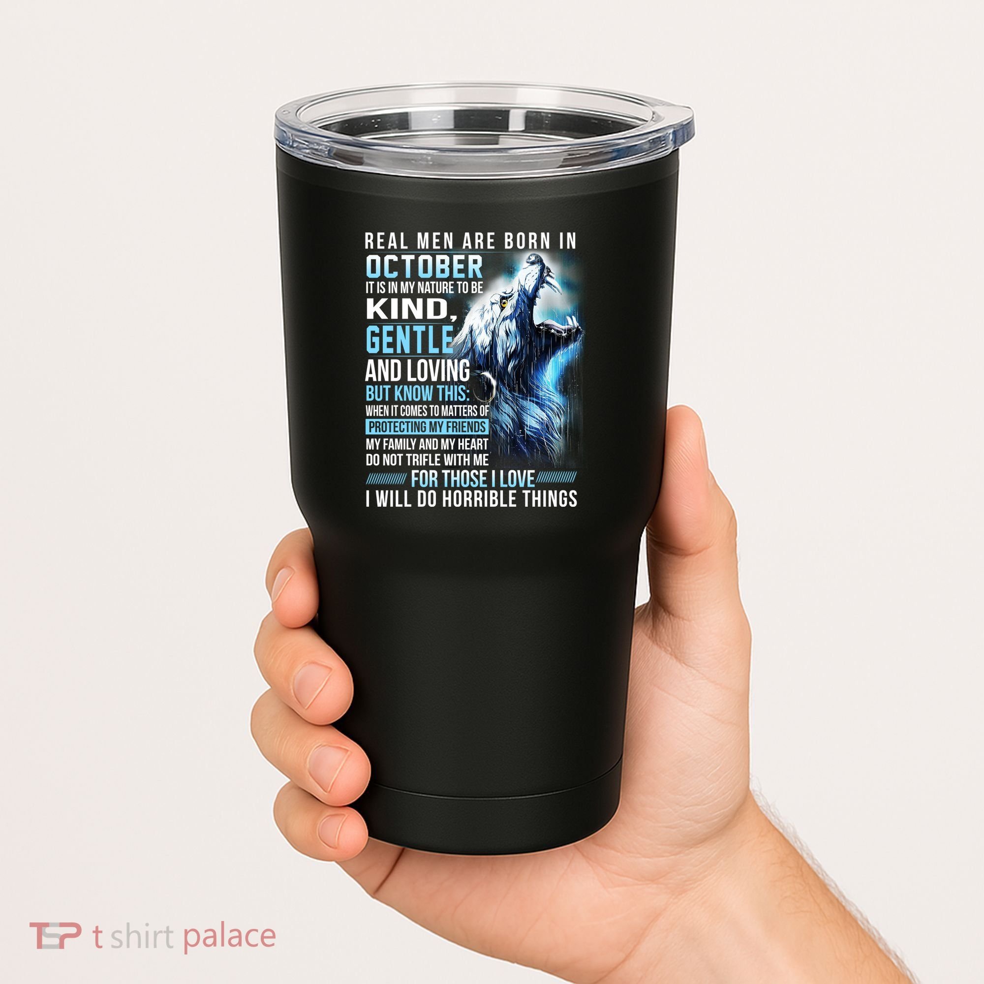 October Birthday Gift Tumbler