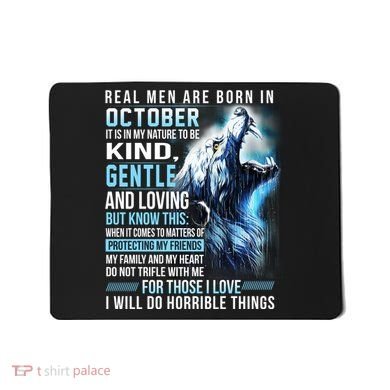 October Birthday Gift Mousepad