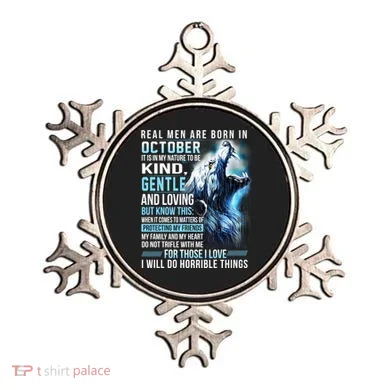 October Birthday Gift Ornament