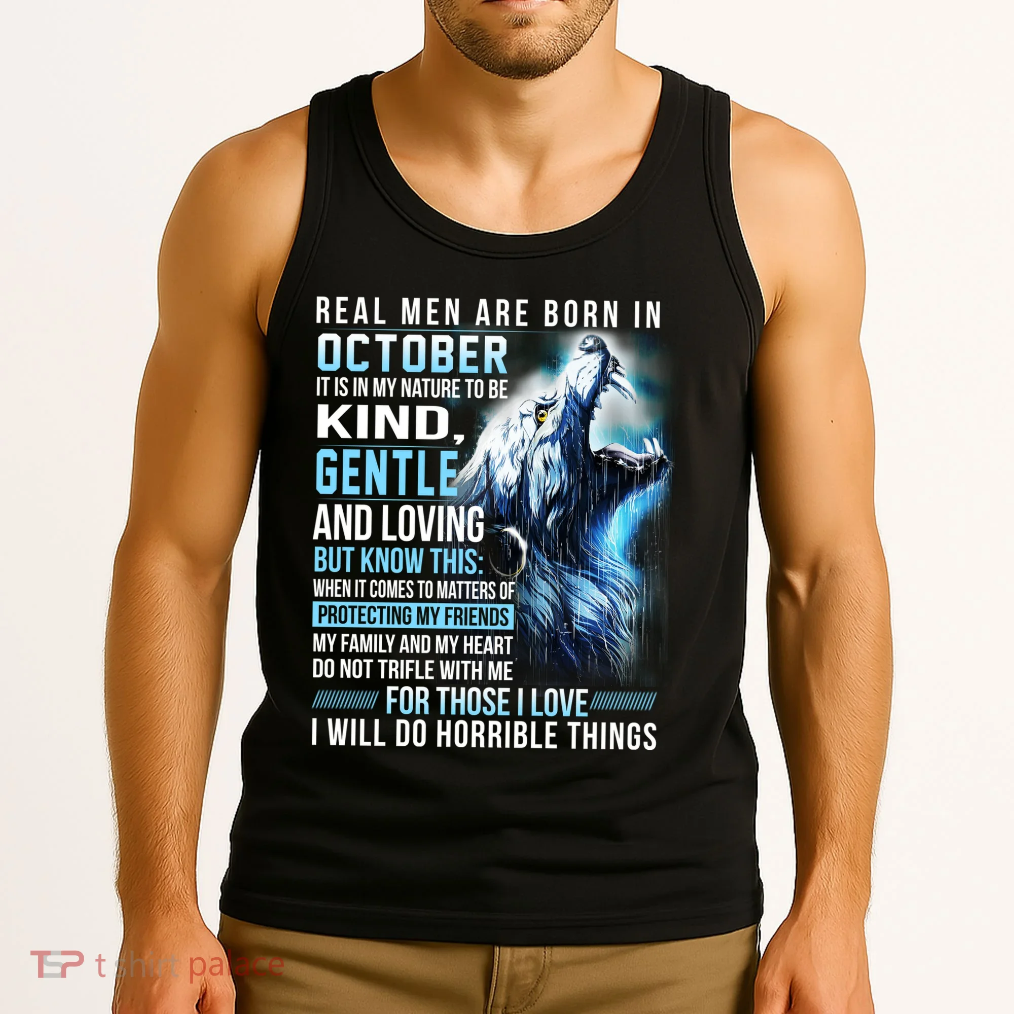 October Birthday Gift Tank Top