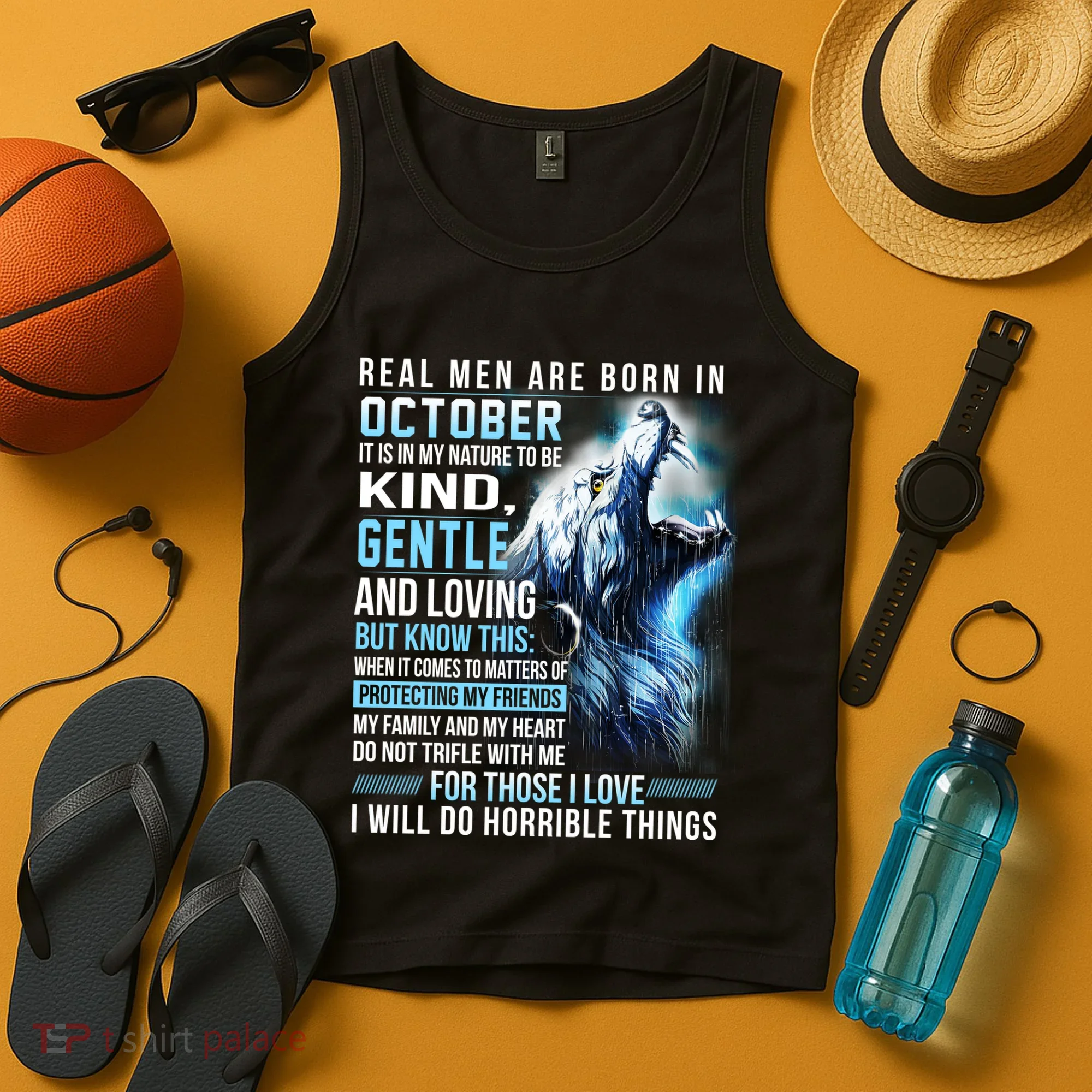 October Birthday Gift Tank Top