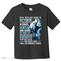 October Birthday Gift Toddler T-Shirt thumb 0