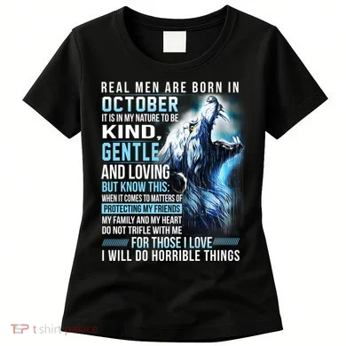 October Birthday Gift Women's T-Shirt