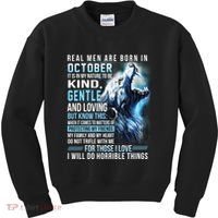 October Birthday Gift Kids Sweatshirt thumb 0