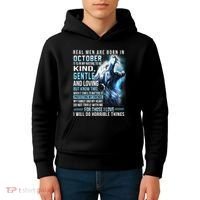 October Birthday Gift Kids Hoodie thumb 4