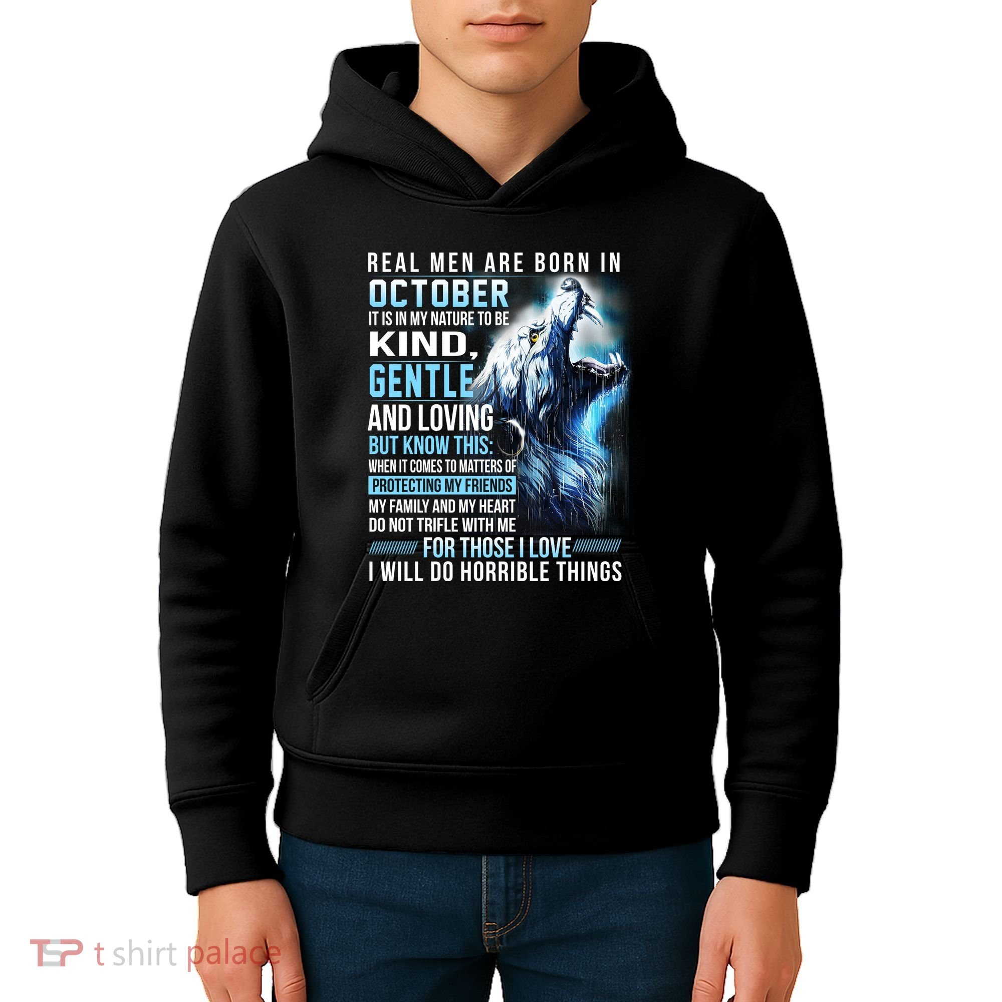 October Birthday Gift Kids Hoodie