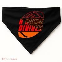Oklahoma Bedlam House Divided USA-Made Doggie Bandana thumb 0