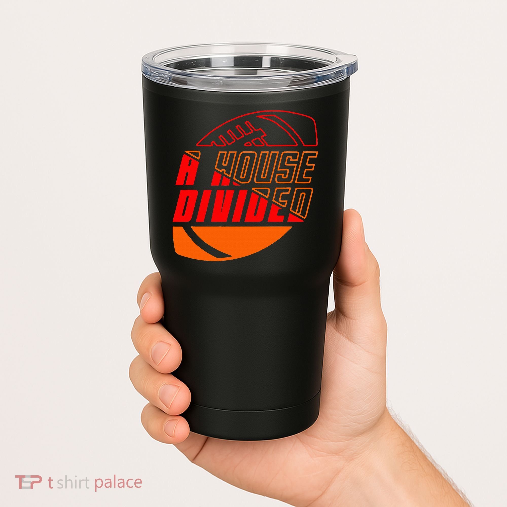 Oklahoma Bedlam House Divided Tumbler