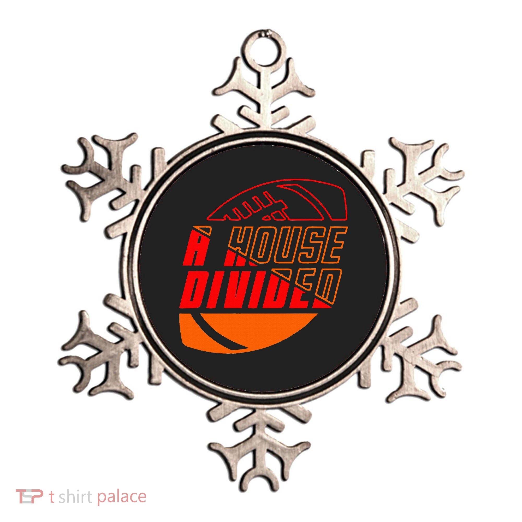 Oklahoma Bedlam House Divided Ornament