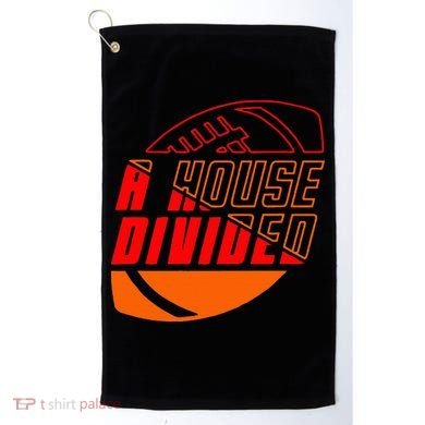 Oklahoma Bedlam House Divided Golf Towel