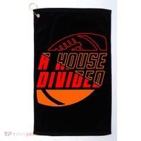 Oklahoma Bedlam House Divided Golf Towel thumb 0