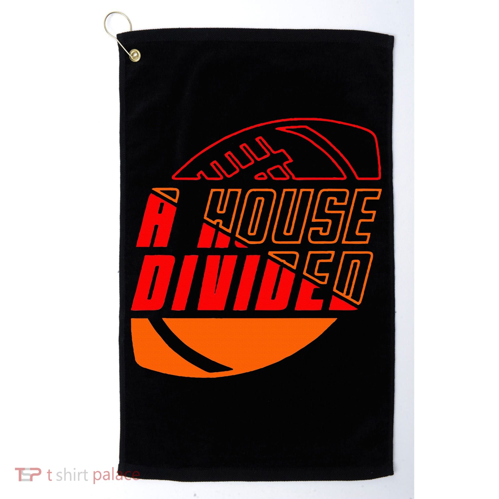 Oklahoma Bedlam House Divided Golf Towel