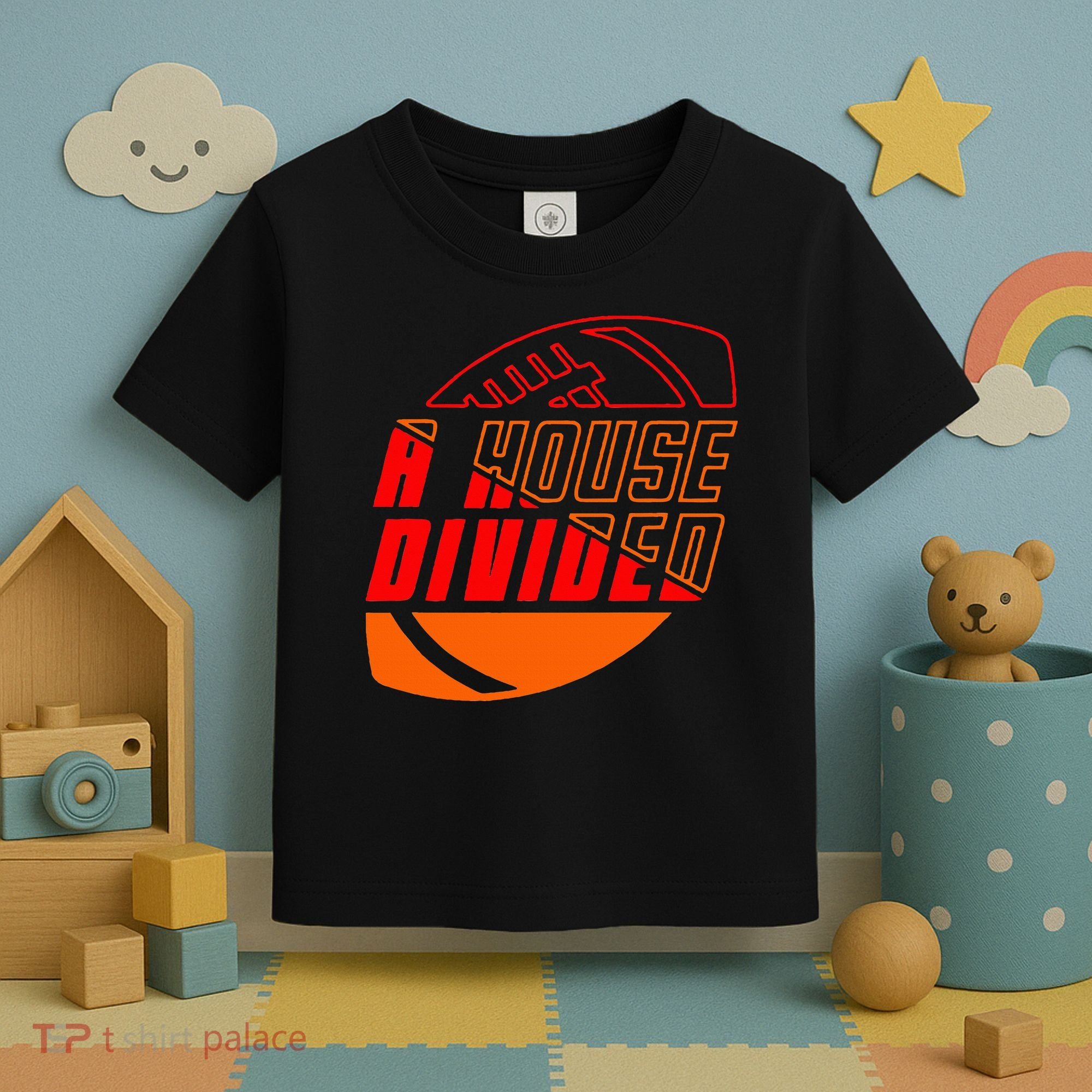 Oklahoma Bedlam House Divided Toddler T-Shirt