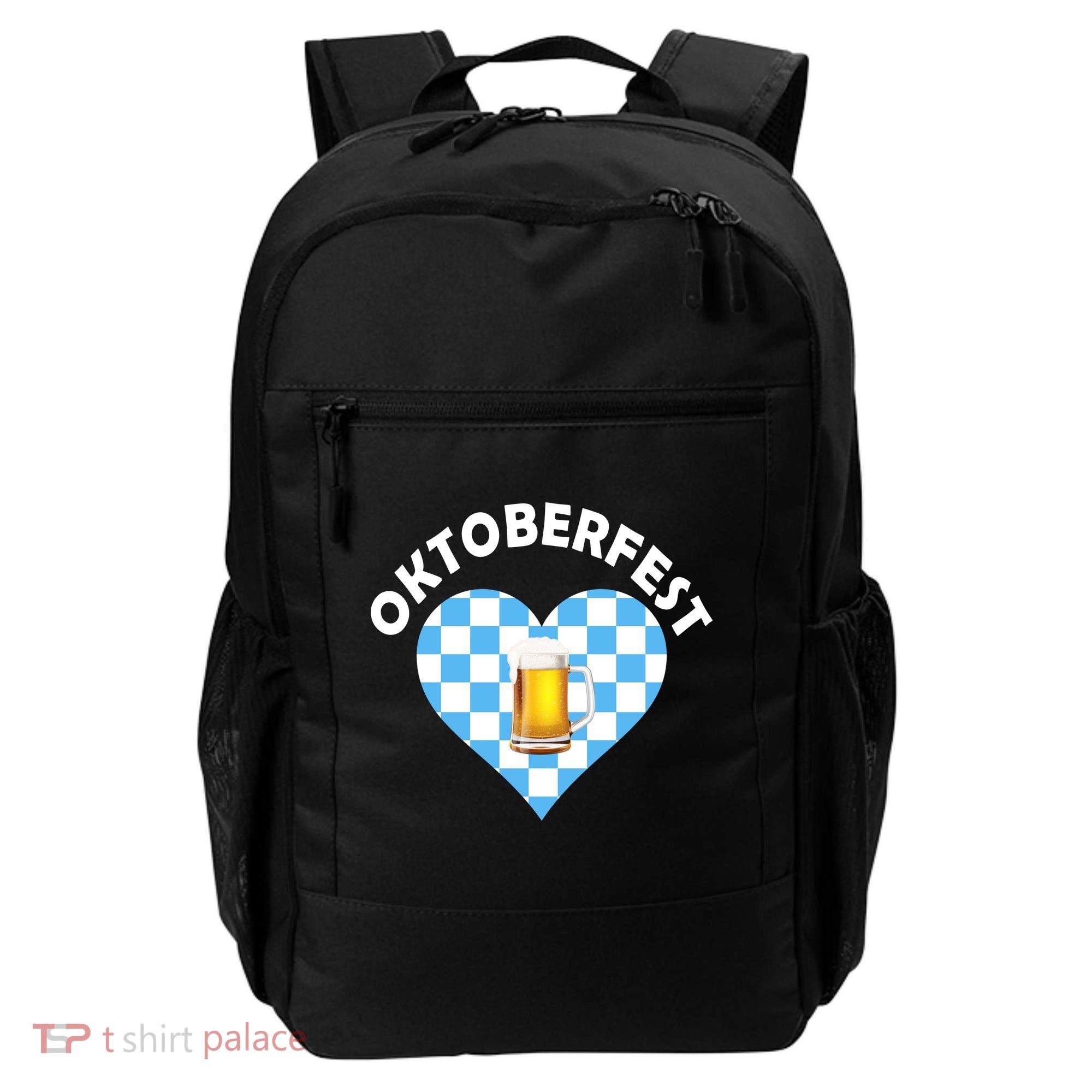 Oktoberfest Beer Heart Backpack