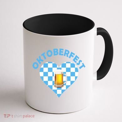 Oktoberfest Beer Heart Coffee Mug back