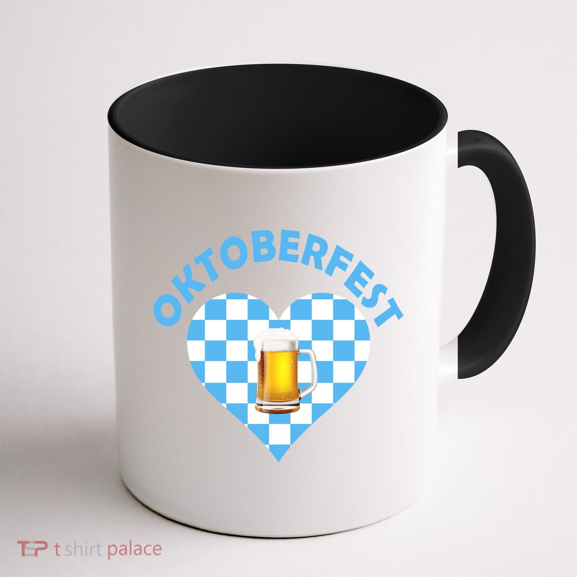 Oktoberfest Beer Heart Coffee Mug